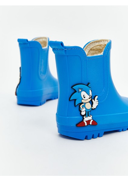 Yeni Sezon Sonic Baskılı Erkek Bebek Çizme indirimleri