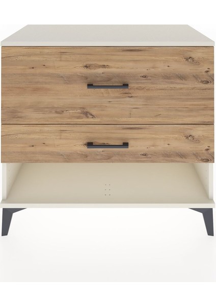 Hyperion Şifonyer 2 Çekmeceli 88X44X80 Aytaşı-Çam
