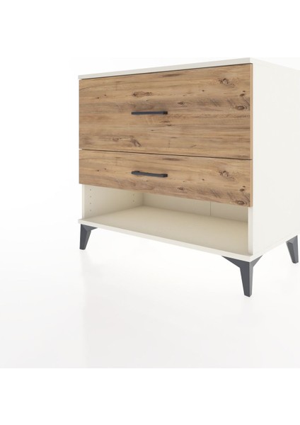 Hyperion Şifonyer 2 Çekmeceli 88X44X80 Aytaşı-Çam modelleri