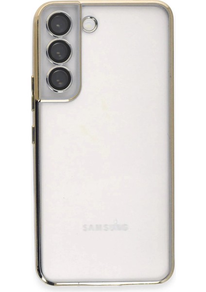 Bfs Samsung Galaxy S22 Kılıf Razer Lensli Silikon - Gold fiyatları