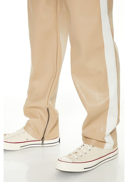 Suni Deri Pantolon modelleri