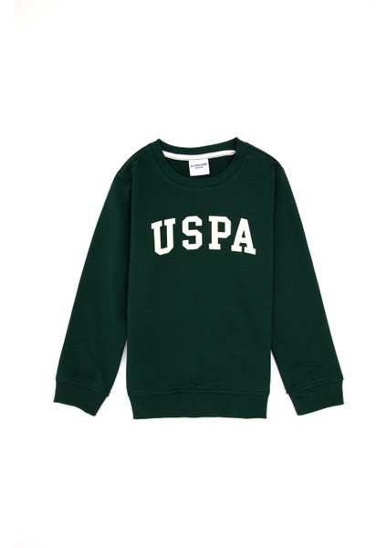 Erkek Çocuk Koyu Yeşil Sweatshirt 50313830-VR079