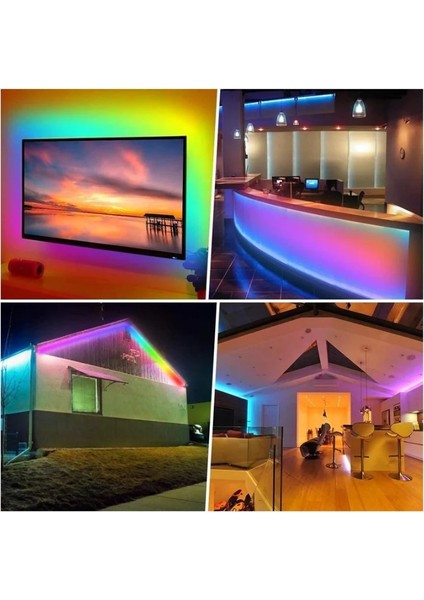 Cata Ct 4557 Rgb Şerit LED Set 5 mt Rgb LED 3 Renk+Trafo+ Kumanda modelleri