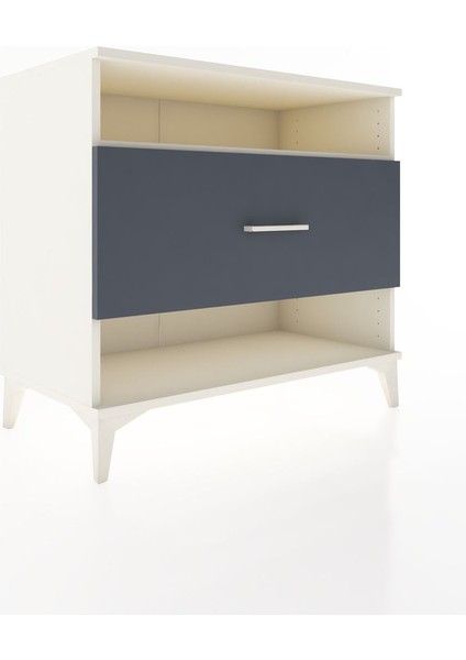 Hyperion Şifonyer Tek Raflı Tek Çekmeceli 88X44X80 Aytaşı-Antrasit fiyatları