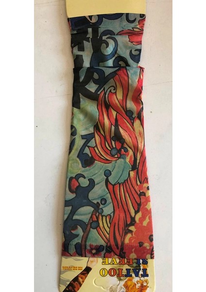 Çift Kol Giyilebilir Dövme Tribal Effect Tattoo Sleeve fiyatları