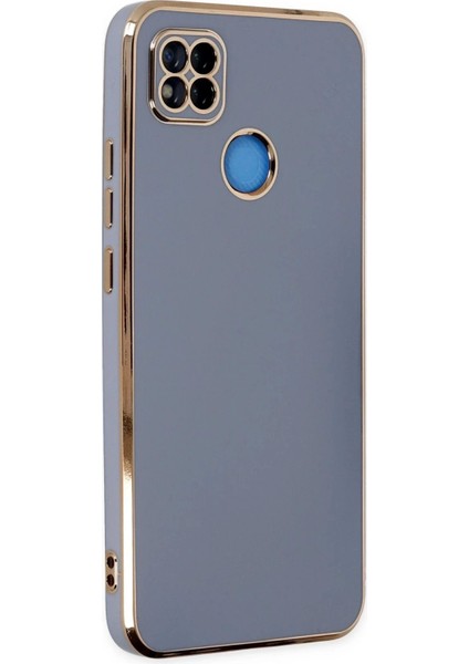 Bfs Xiaomi Redmi 9c Kılıf Volet Silikon - Mavi