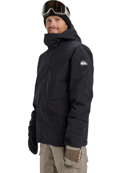 Mission Solid Erkek Siyah Snowboard Ceketi fiyatları