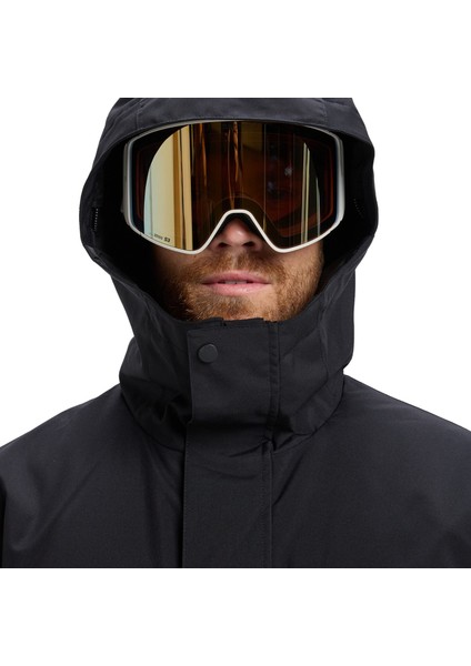 Mission Solid Erkek Siyah Snowboard Ceketi indirimleri
