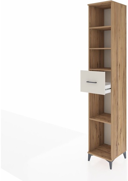 Hyperion Dolap 4 Raflı Tek Çekmeceli 44X44X243 Çam-Aytaşı fırsatları