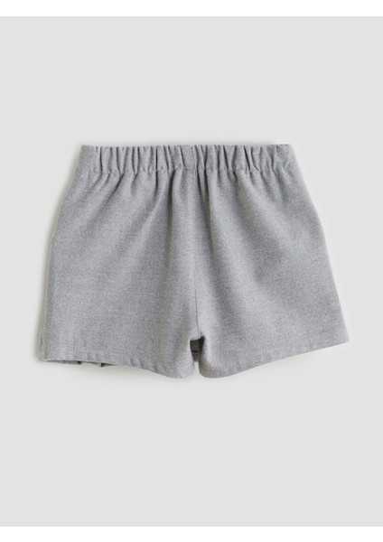 Yeni Sezon Beli Lastikli Pileli Kız Çocuk Şort Etek fiyatları