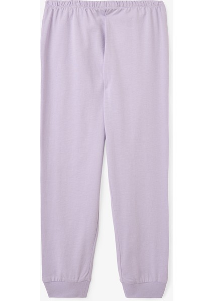 Kız Çocuk Yoyo Oyun Desenli Pamuklu 2'li Pijama Takımı fırsatları