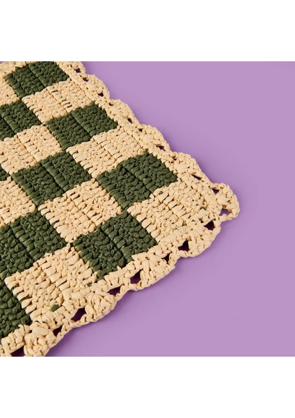 Soft Dama Supla - Bej / Yeşil - 30X45 cm modelleri