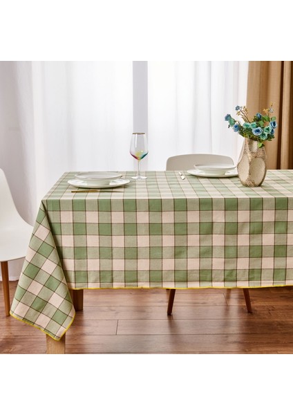 Toscana Masa Örtüsü - Ekru / Yeşil - 150X220 cm fiyatları