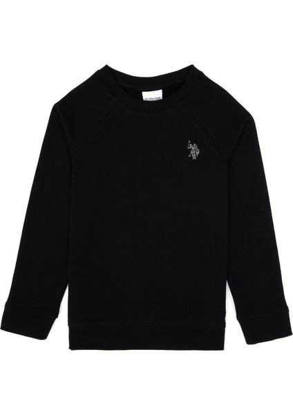 Erkek Çocuk Siyah Sweatshirt 50313832-VR046