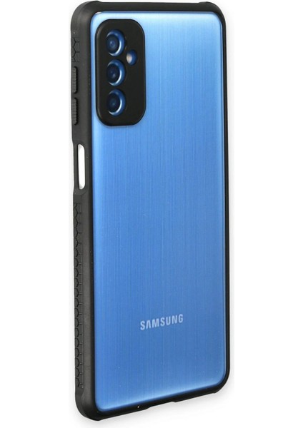 CPT16 Samsung Galaxy M52 5g Kılıf Miami Şeffaf Silikon - Siyah modelleri