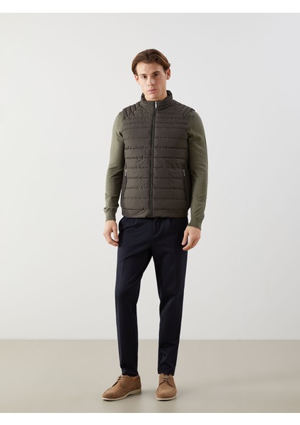 Yeni Sezon Standart Kalıp Dik Yaka Erkek Şişme Yelek fiyatları