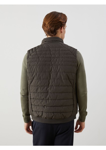 Yeni Sezon Standart Kalıp Dik Yaka Erkek Şişme Yelek indirimleri