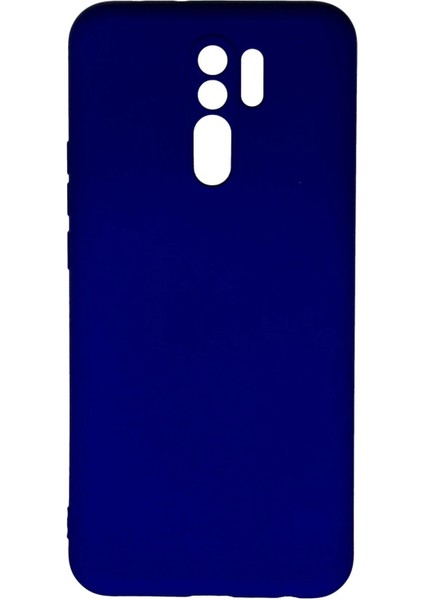 CPT16 Xiaomi Redmi 9 Kılıf Nano Içi Kadife Silikon - Lacivert