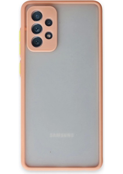 Bfs Samsung Galaxy A52 Kılıf Montreal Silikon Kapak - Pembe