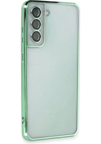 Bfs Samsung Galaxy S21 Fe Kılıf Razer Lensli Silikon - Yeşil fiyatları