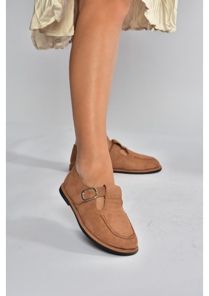 V846871002 Taba Süet Günlük Kadın Ayakkabı fiyatları