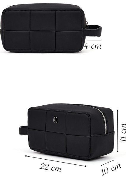 Erkek Siyah Deri El Çantası 25SBD330118 fiyatları