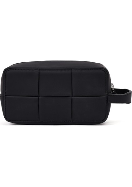 Erkek Siyah Deri El Çantası 25SBD330118 modelleri