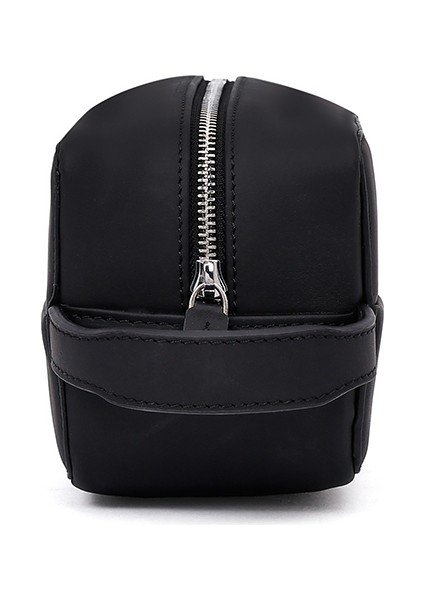 Erkek Siyah Deri El Çantası 25SBD330118