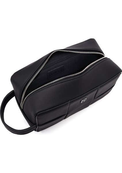 Erkek Siyah Deri El Çantası 25SBD330118