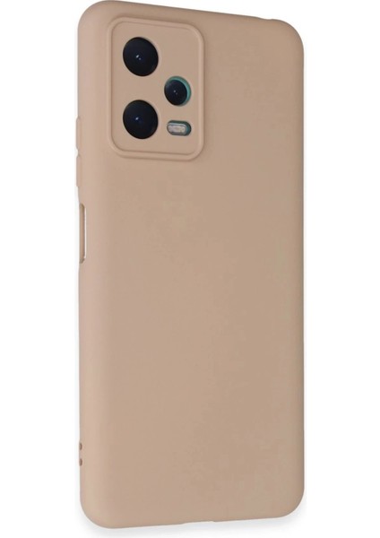 Bfs Xiaomi Redmi Note 12 5g Kılıf Nano Içi Kadife Silikon - Pudra