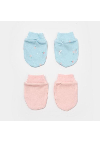 Nessiworld Always Happy 2'li Bebek Eldiven 72230 Gül Kurusu Mint