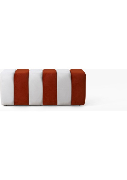 Yarmalı Bench Luna V-08 Turuncu