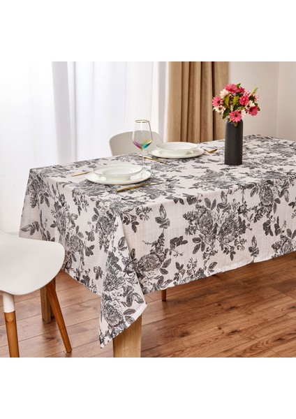 Soft Kuva Masa Örtüsü - Ekru - 140X220 cm