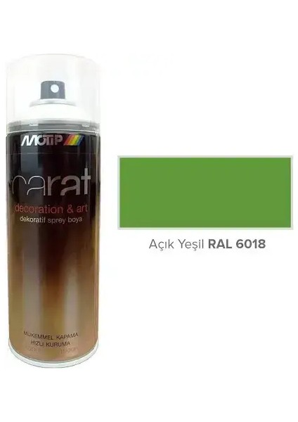 Ral 6001 Zümrüt Yeşil Sprey Boya 400 ml Germany fiyatları