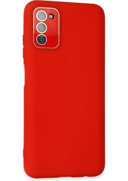 Bfs Samsung Galaxy A03S Kılıf Lansman Glass Kapak - Kırmızı fiyatları