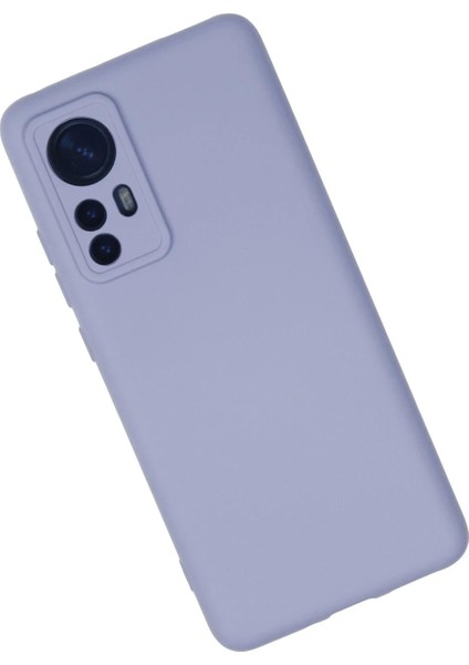 Bfs Xiaomi Mi 12 Kılıf Nano Içi Kadife Silikon - Lila fiyatları