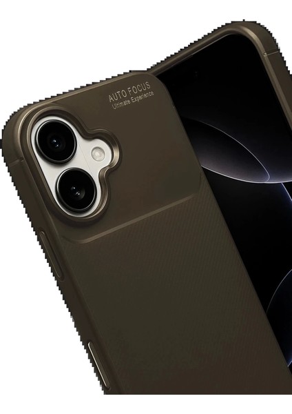 Bfs Apple iPhone 17 Auto Focus Karbon Kapak - Kahverengi fiyatları