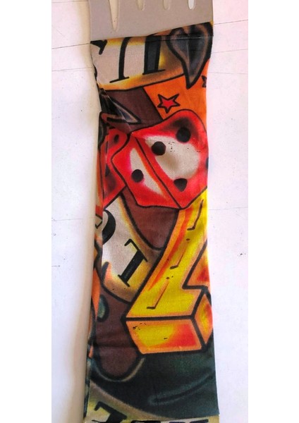Çift Kol Giyilebilir Dövme Zarlı Desenler Tattoo Sleeve fiyatları