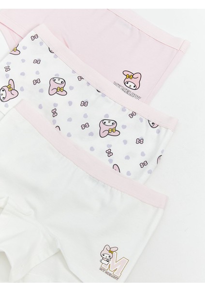 Yeni Sezon My Melody Baskılı Kız Çocuk Boxer 3'lü modelleri