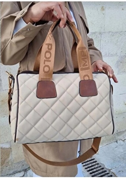 Polo Kadın Kapitone Silindir Model El ve Omuz Çantası fiyatları