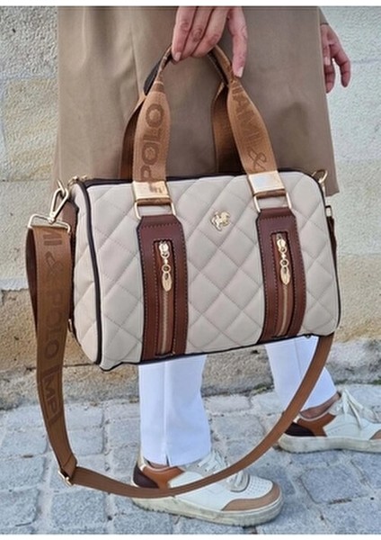 Polo Kadın Kapitone Silindir Model El ve Omuz Çantası modelleri