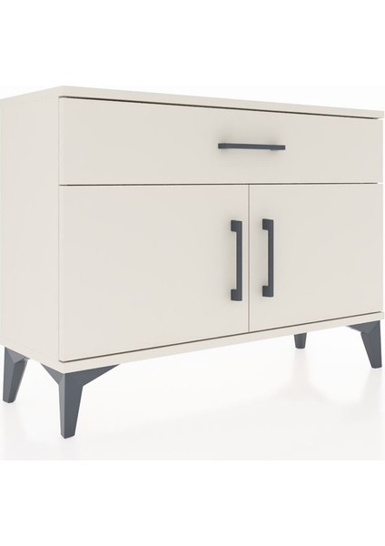Arges Şifonyer Tek Raflı Tek Çekmeceli 2 Kapaklı 88X30X64 Aytaşı-Aytaşı fiyatları