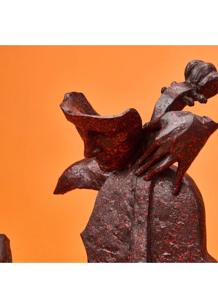 Deco Violoncelista Dekor - Gümüş - 32 cm modelleri