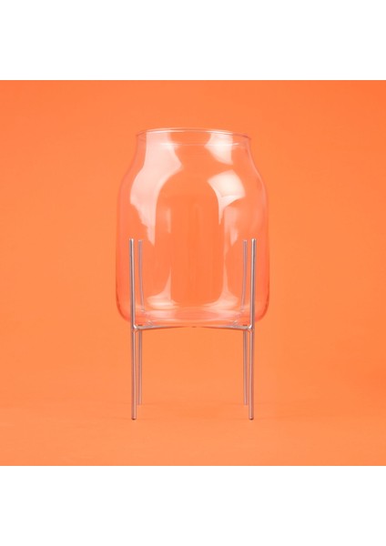 Casa Metal Ayaklı Vazo - Asorti - 25 cm