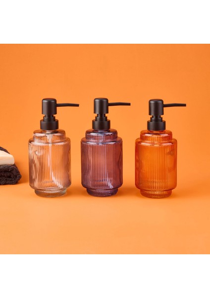 Çizgili Sıvı Sabunluk - Asorti - 17 cm modelleri
