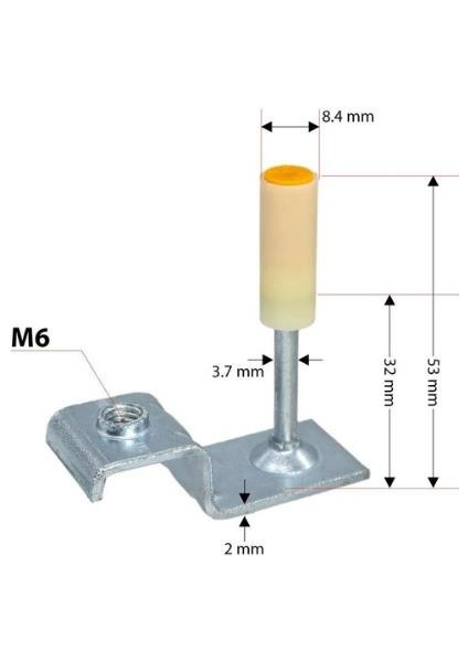 MX001 M6 Tij Asma Tavan Barutlu Çivi (100 Lü Paket) indirimleri