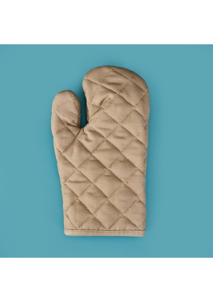 Gabardin Fırın Eldiveni - Bej - 17X30 cm modelleri