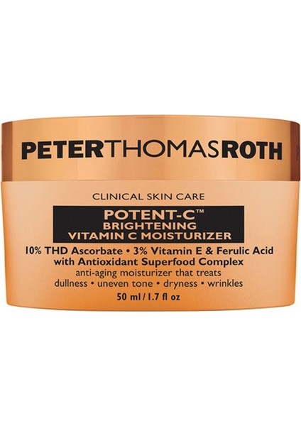 Aydınlatıcı C Vitamini Özlü Nemlendirici Yüz Krem 50 ml