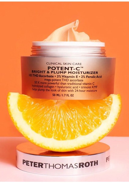 Aydınlatıcı C Vitamini Özlü Nemlendirici Yüz Krem 50 ml