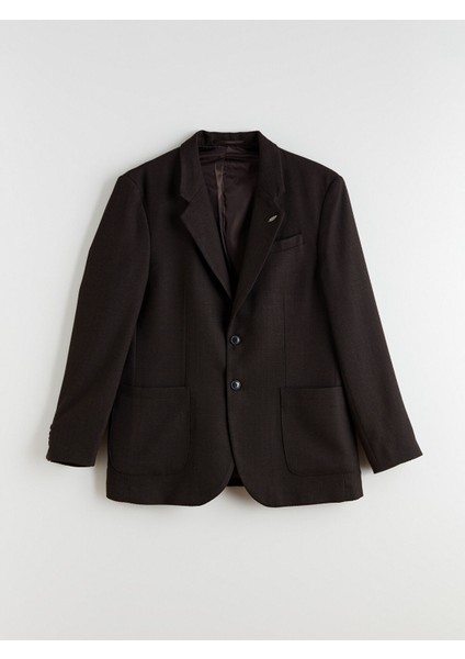 Yeni Sezon Standart Kalıp Erkek Blazer Ceket